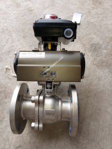 Van bi inox điều khiển khí nén