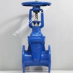 Van cổng ty nổi tay quay