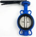 Van bướm tay gạt DN80