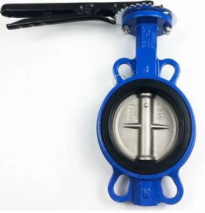 Van bướm tay gạt DN80