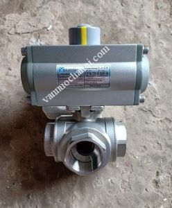 Van bi ba ngã điều khiển khí nén